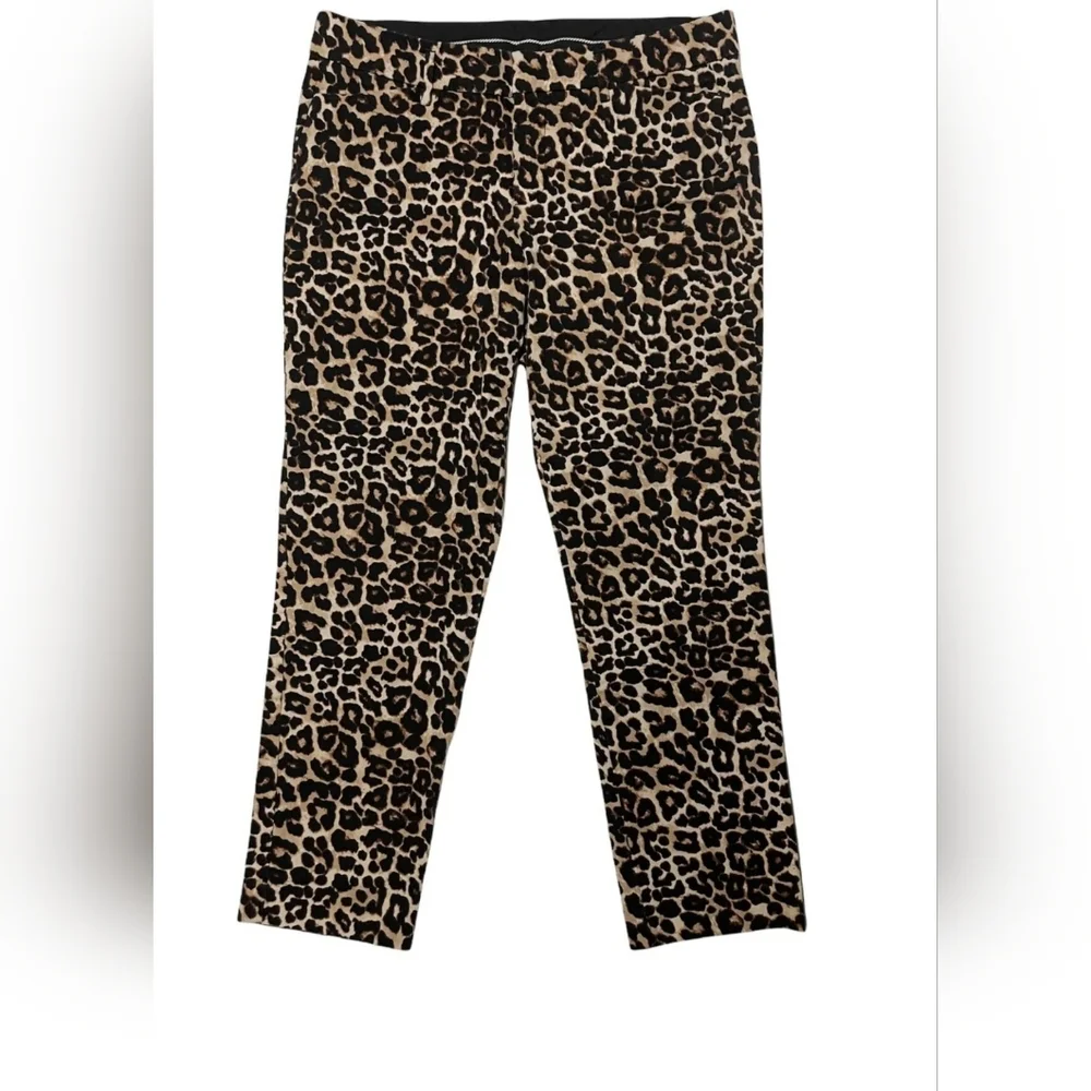 A.n.a Leopard Print Pants - Picture 1 of 3